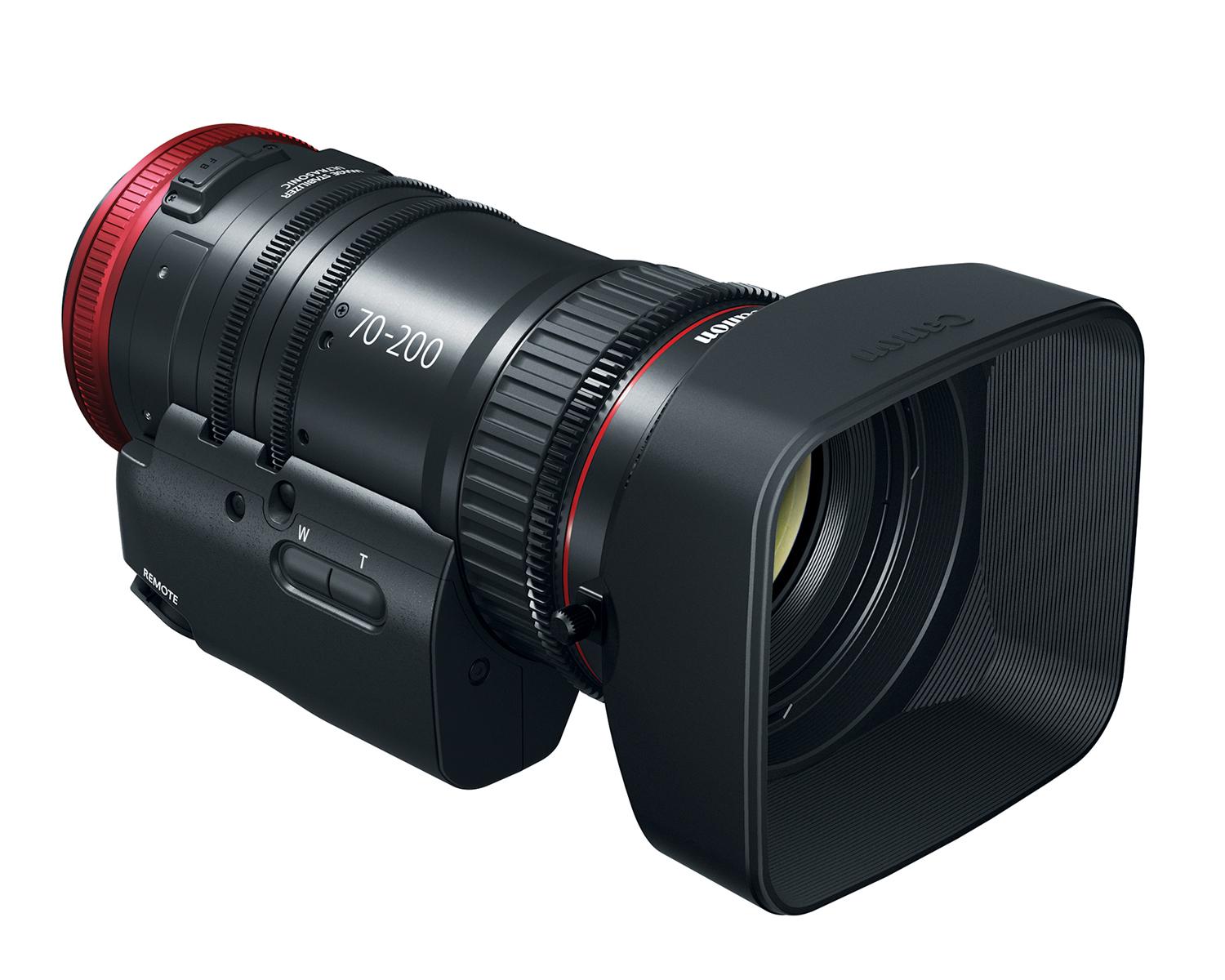 Canon Compact-Servo CN-E 70-200mm T4.4L IS Lens - SLANT FR