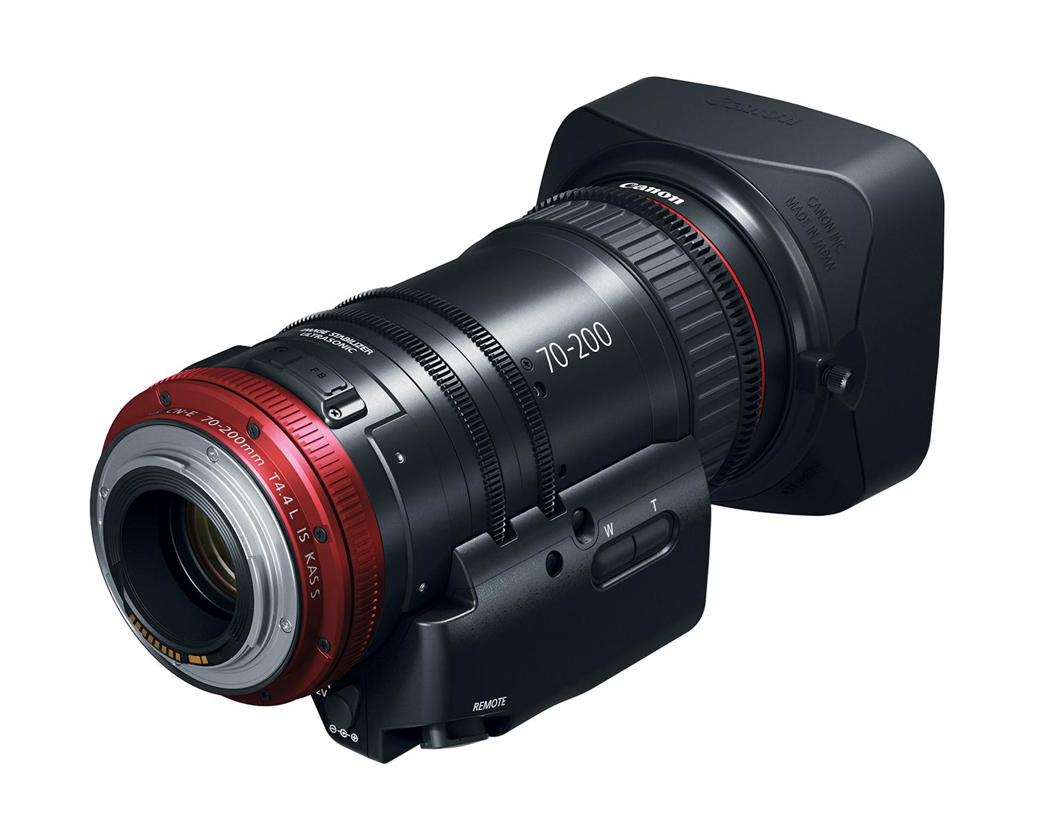 Canon Compact-Servo CN-E 70-200mm T4.4L IS Lens - SLANT RR