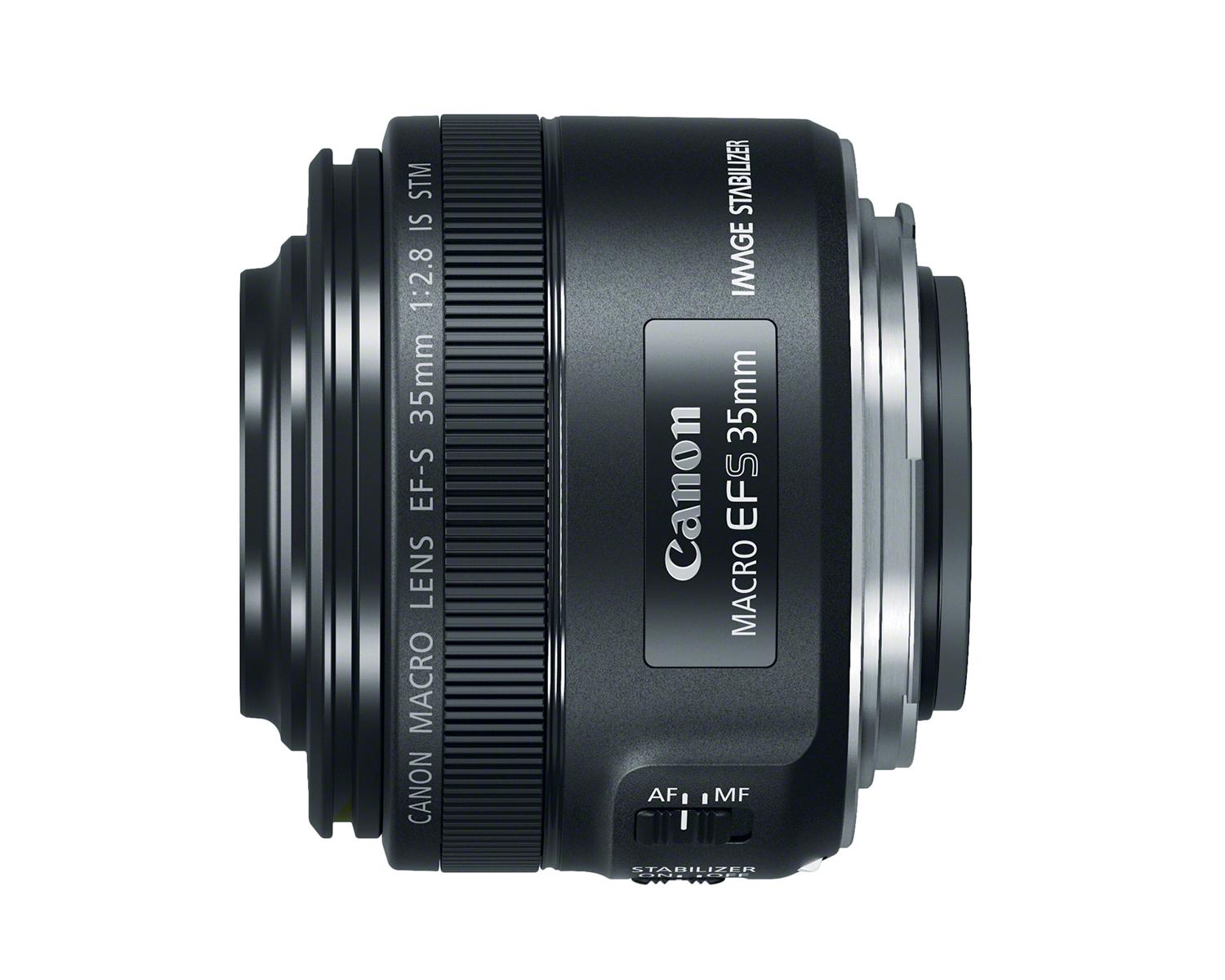 EFS 35-28 Macro Lens Side View
