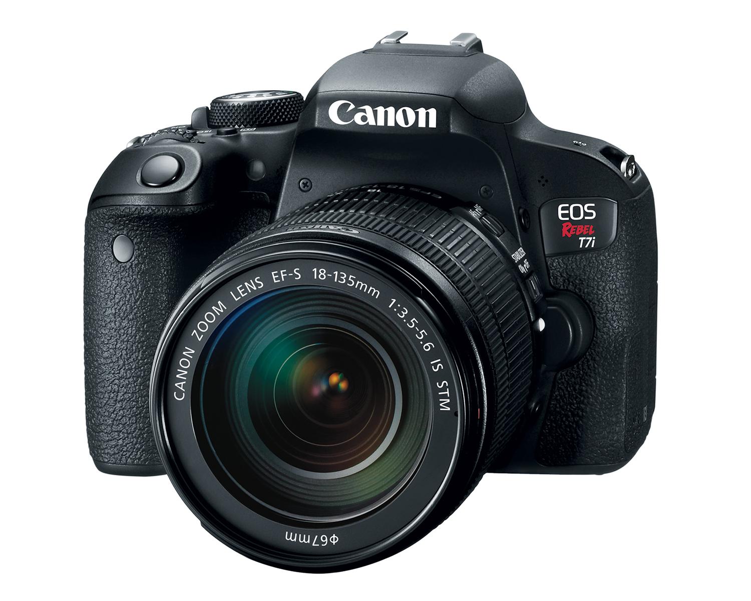 EOS Rebel T7i avec le nouveau objectif EF-S18-55mm