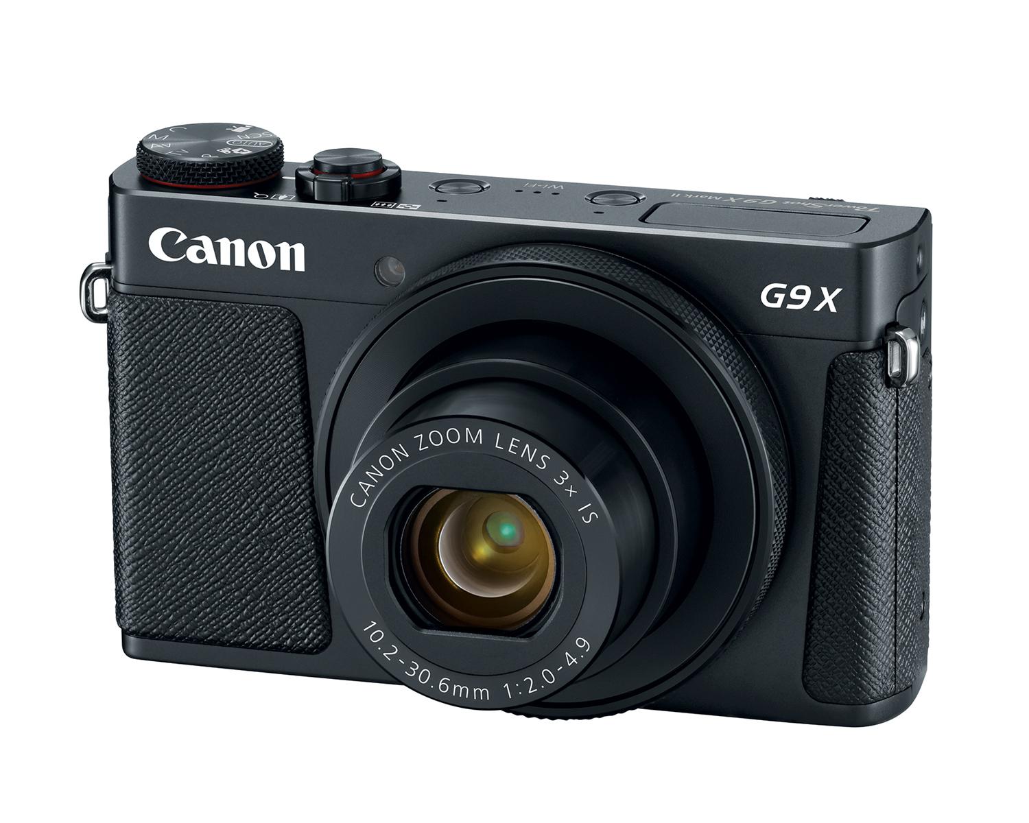 Canon PowerShot G9X MARK II BLACK 3Q