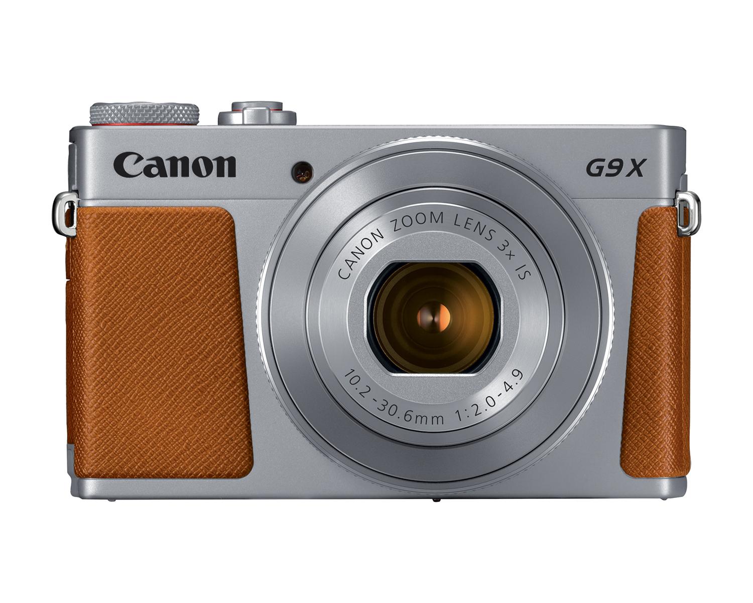 Canon PowerShot G9X MARK II SILVER FRONT
