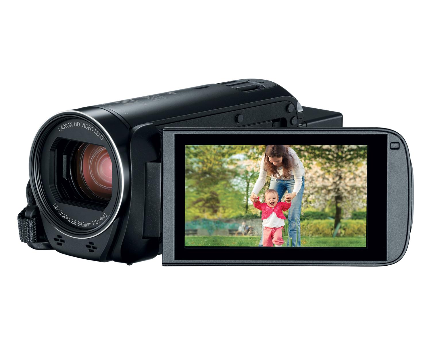 Canon VIXIA HF R82 3Q LCD OPEN