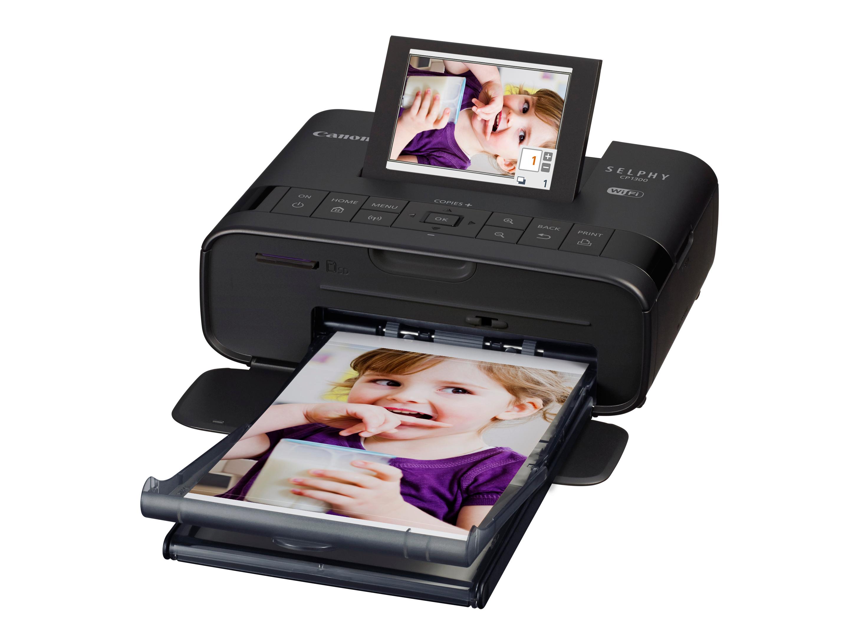 L’imprimante photo compacte sans fil SELPHY CP1300