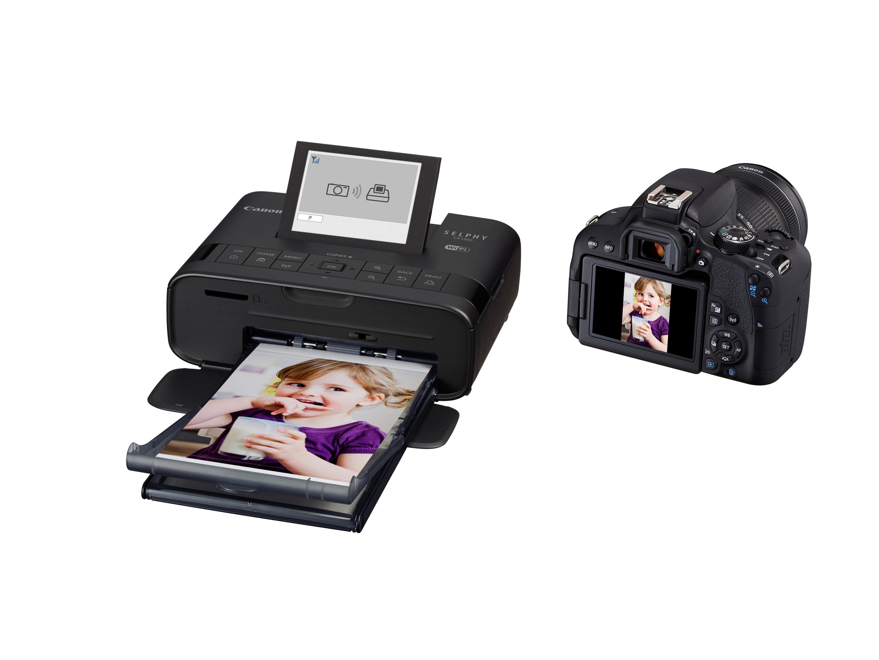 L’imprimante photo compacte sans fil SELPHY CP1300