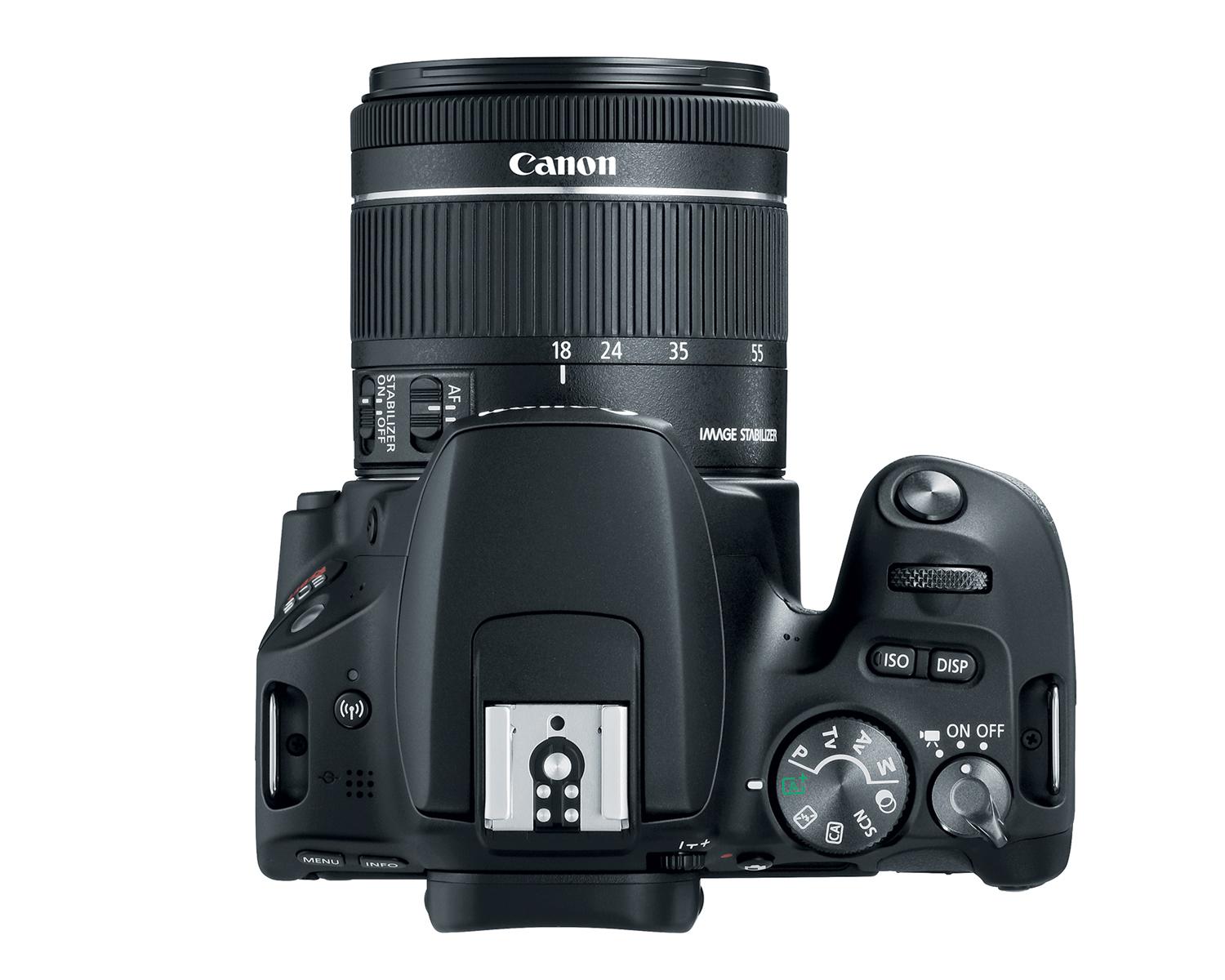 EOS SL2 NOIR EF-S 18-55 IS STM - Vue du haut