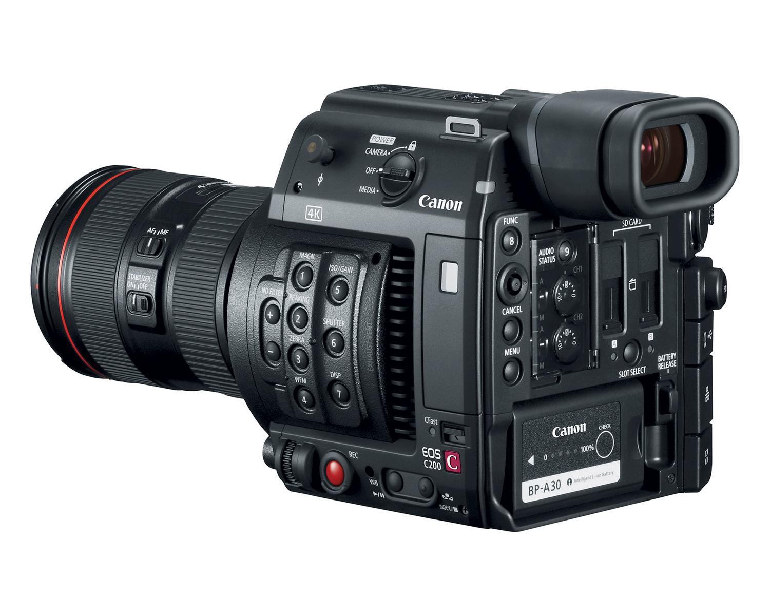 Caméra de cinéma numérique EOS C200 de Canon