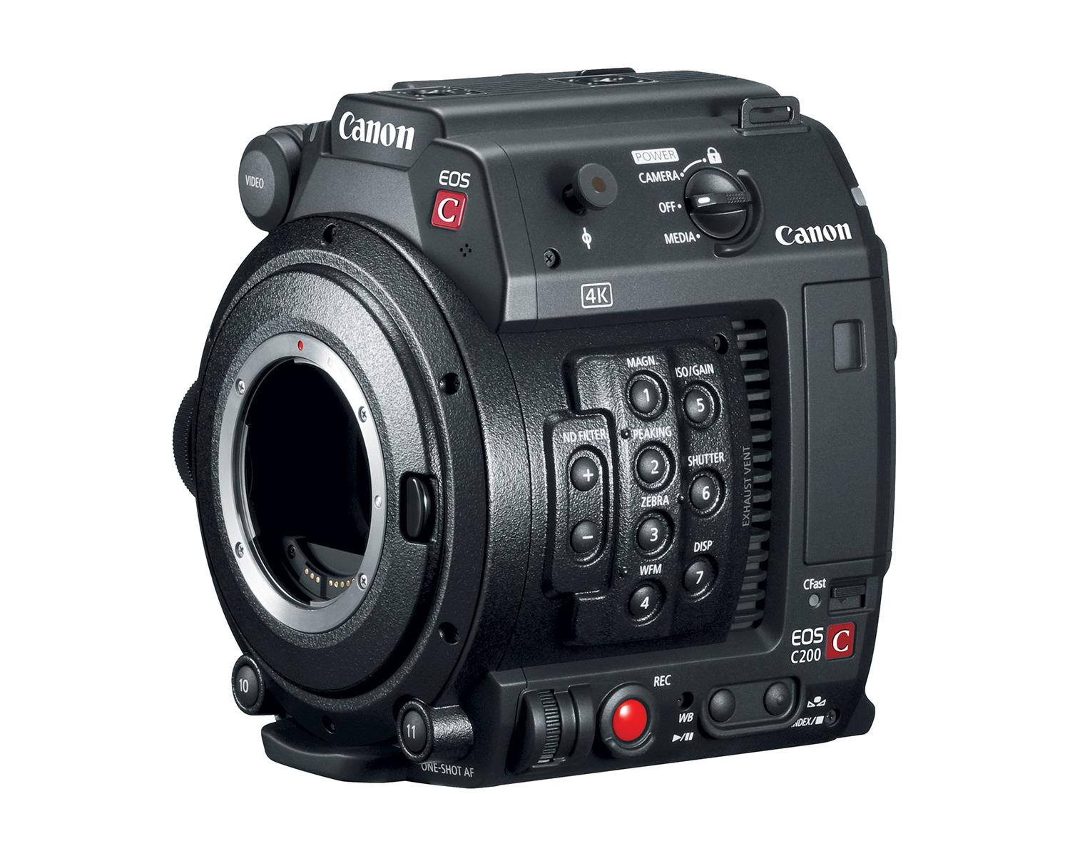Caméra de cinéma numérique EOS C200B de Canon