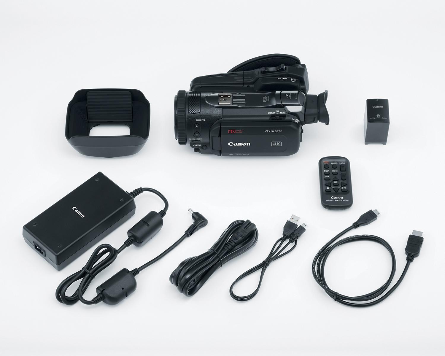 Caméscopes GX10 4K UHD de Canon - Trousse