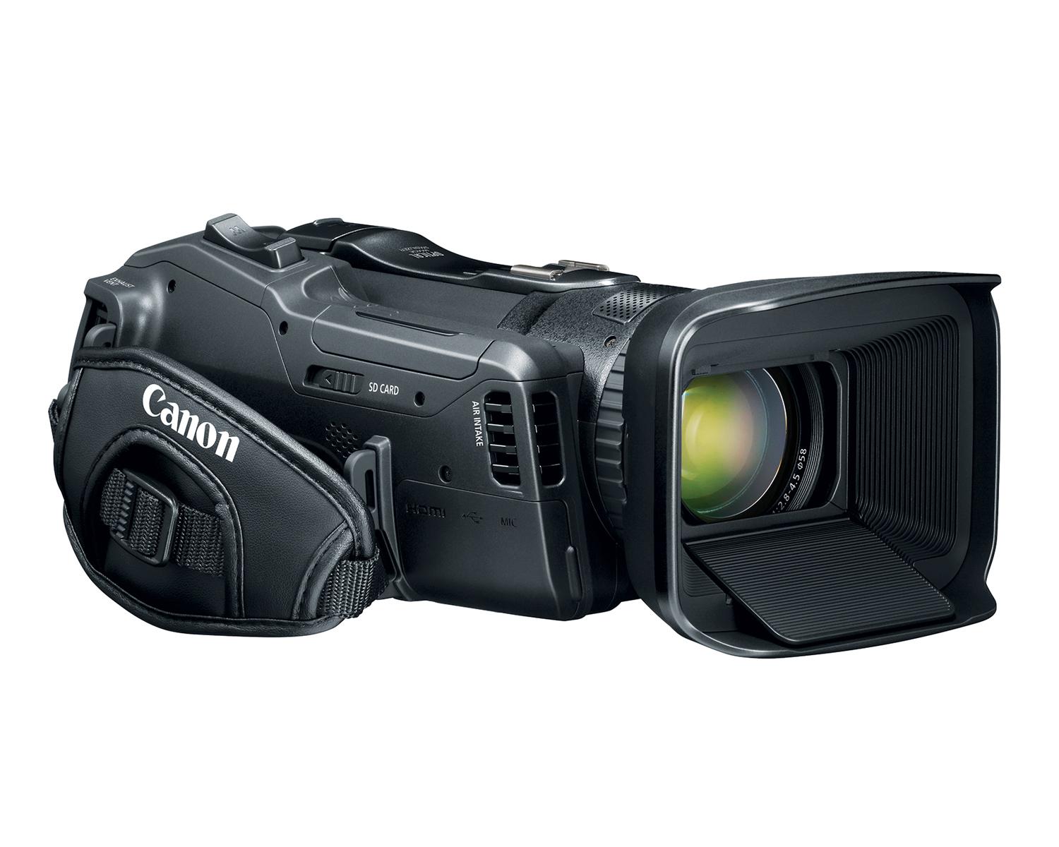 Caméscopes GX10 4K UHD de Canon - Vue inverse