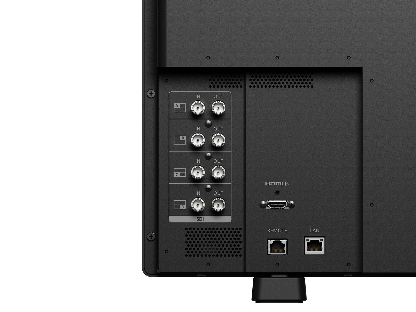 Canon moniteur de référence DP-V2411 4K à GDE - Arrière gauche