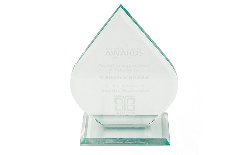 Le siège social de Canon Canada remporte le prix du milieu de travail sain