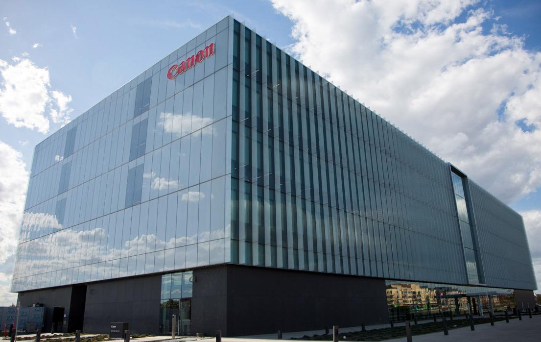 Exterior of Canon Canada HQ