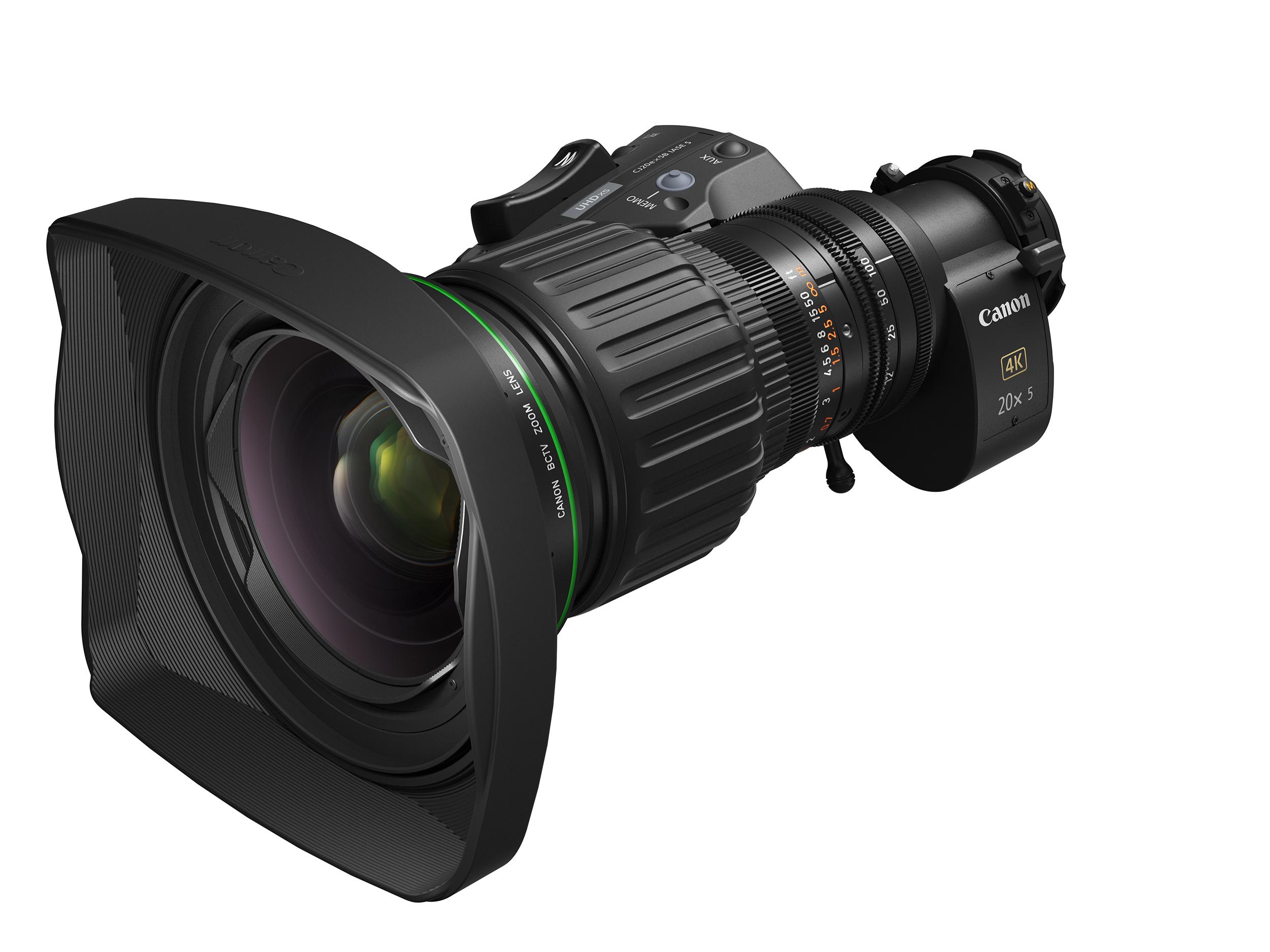 Objectif zoom portatif CJ20ex5B 4K UHD 
