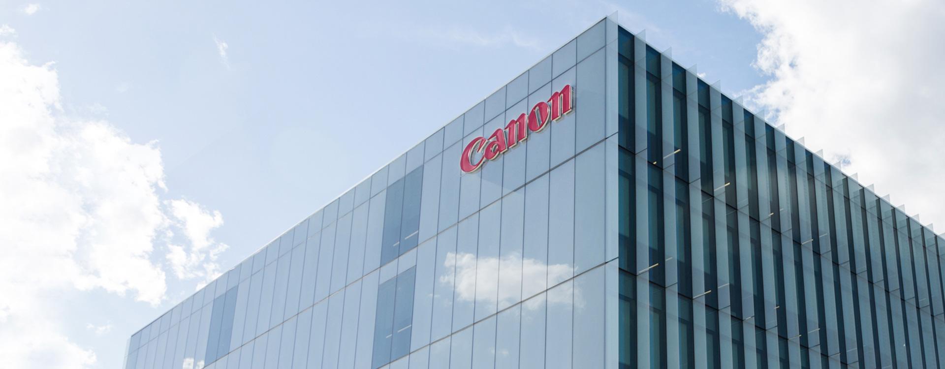 Exterior of Canon headquarters