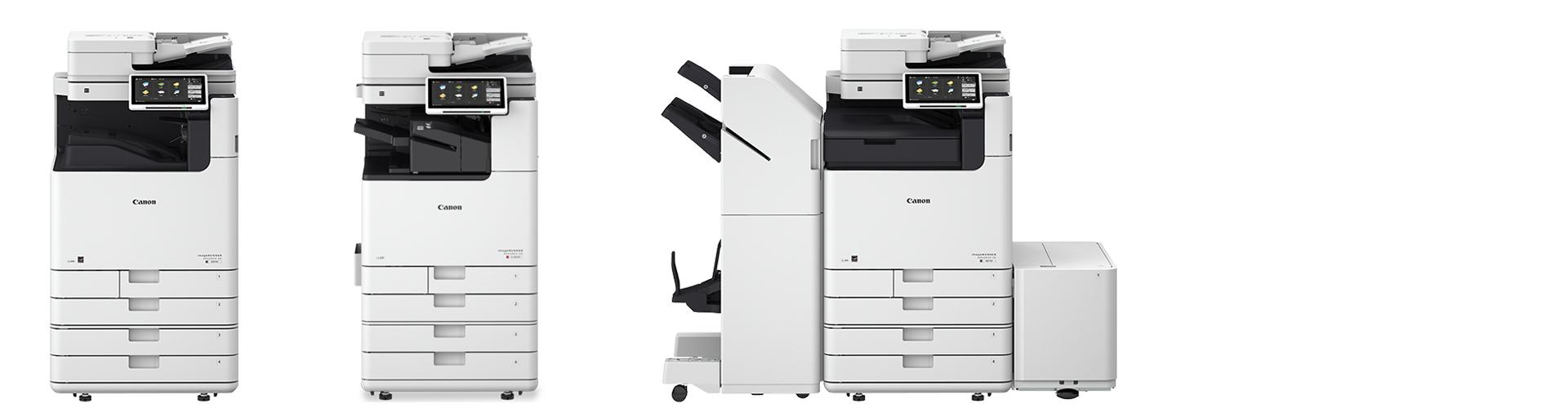 Canon imageRUNNER ADVANCE DX 6860i, imageRUNNER ADVANCE DX C3836i et imageRUNNER ADVANCE DX 6870i