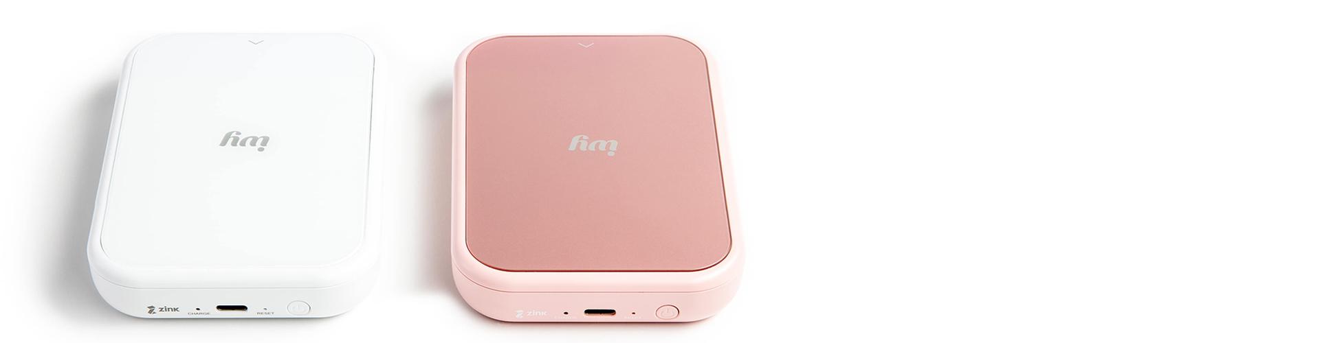 Le modèle IVY 2 en blanc pur et rose blush