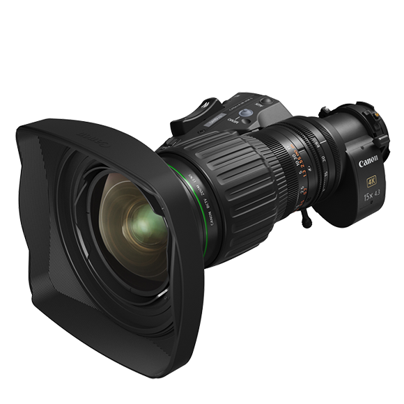 Canon Announces New Wide-Angle Portable Zoom Lens Designed for 4K Broadcast Cameras
