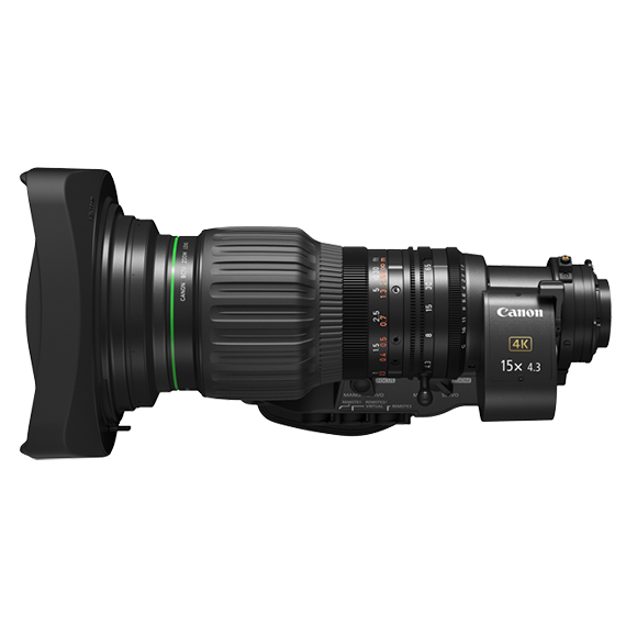 Canon Announces New Wide-Angle Portable Zoom Lens Designed for 4K Broadcast Cameras