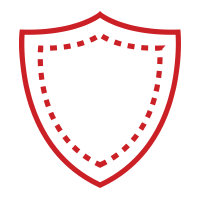 red shield icon