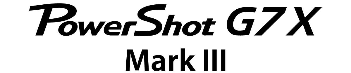 PowerShot G7X Mark II Logo