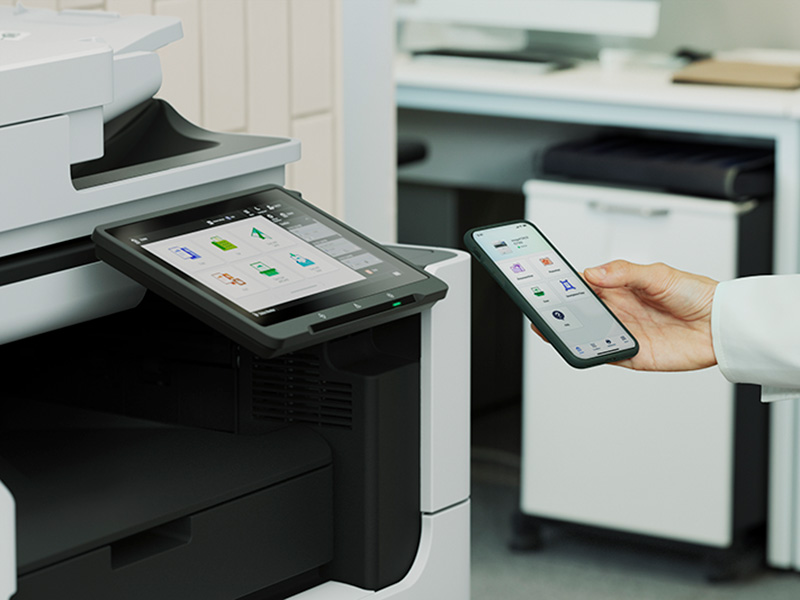mobile printing with an imageRUNNER printer