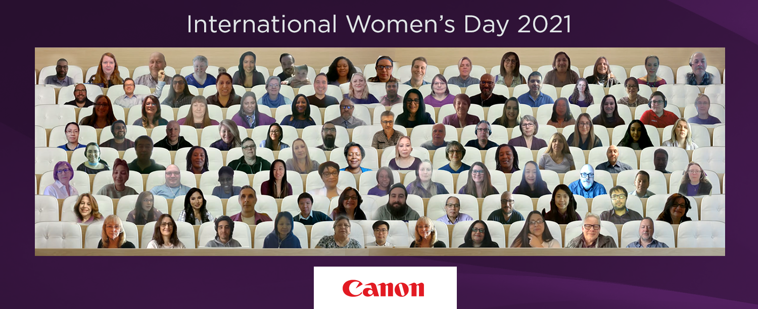 Virtual photo of Canon Canada employees