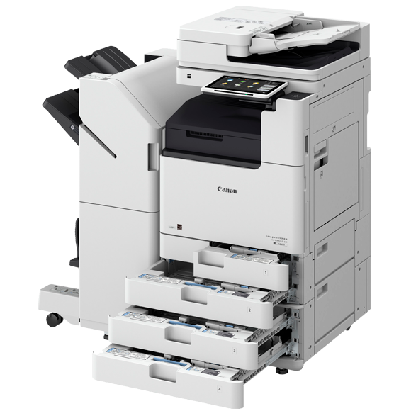 Canon imagerunner advance dx 4945i black and white multifunction printer