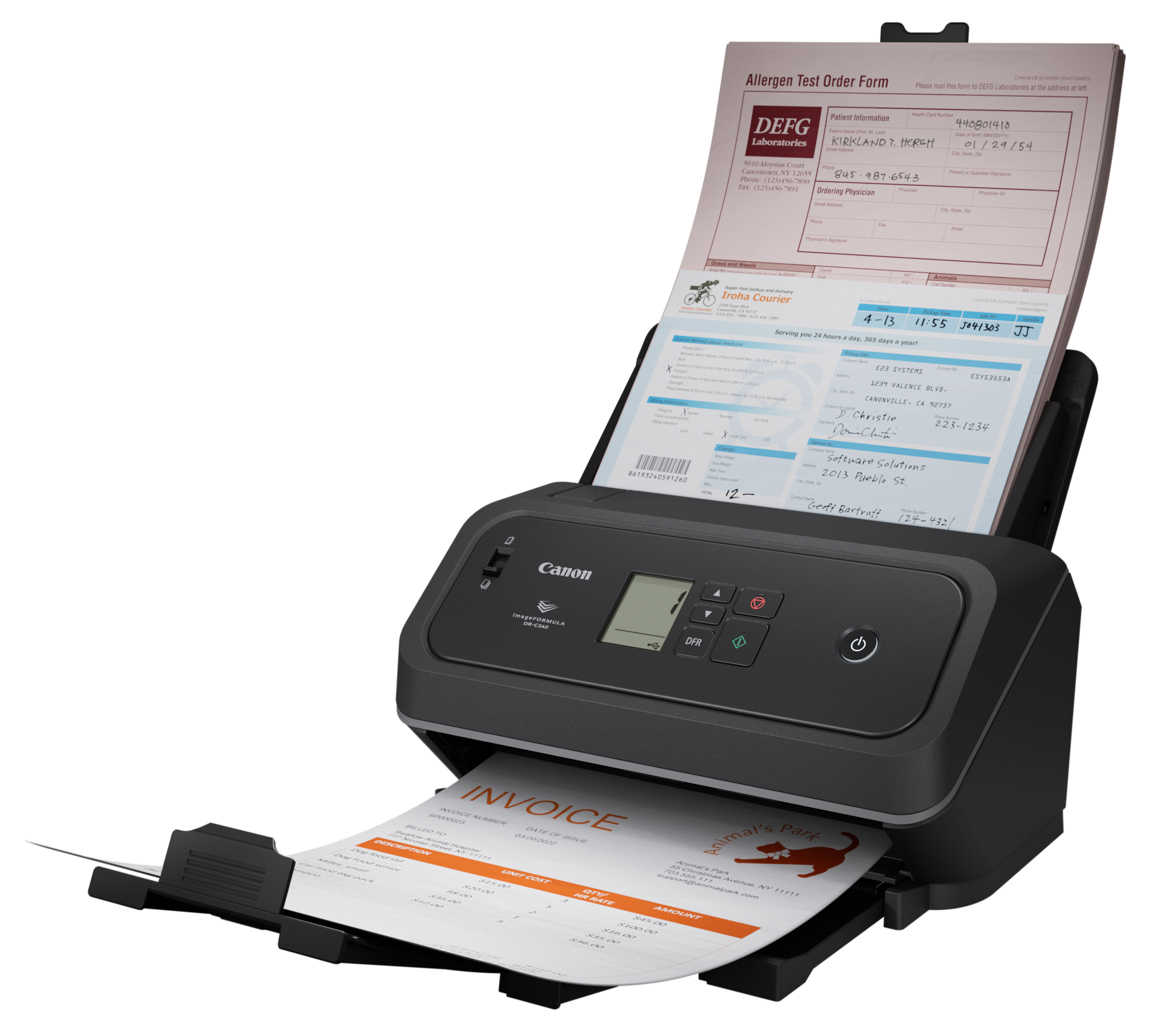 CANON スキャナ imageFORMULA DR-C340 Canon imageFORMULA DR-C340 | Personal and Workgroup Scanner