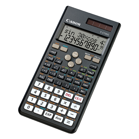 Canon calculator 570 store
