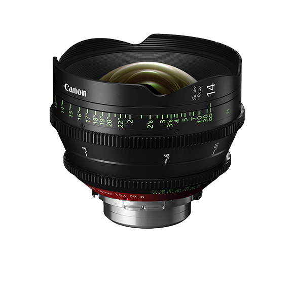 Canon CN-E14MM PL T3.1 | Prime Lens