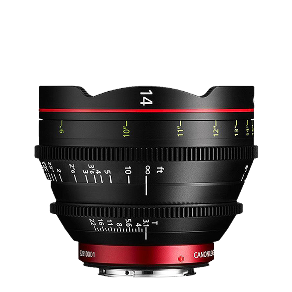 Canon CN-E14mm T3.1 L F | Prime Lens