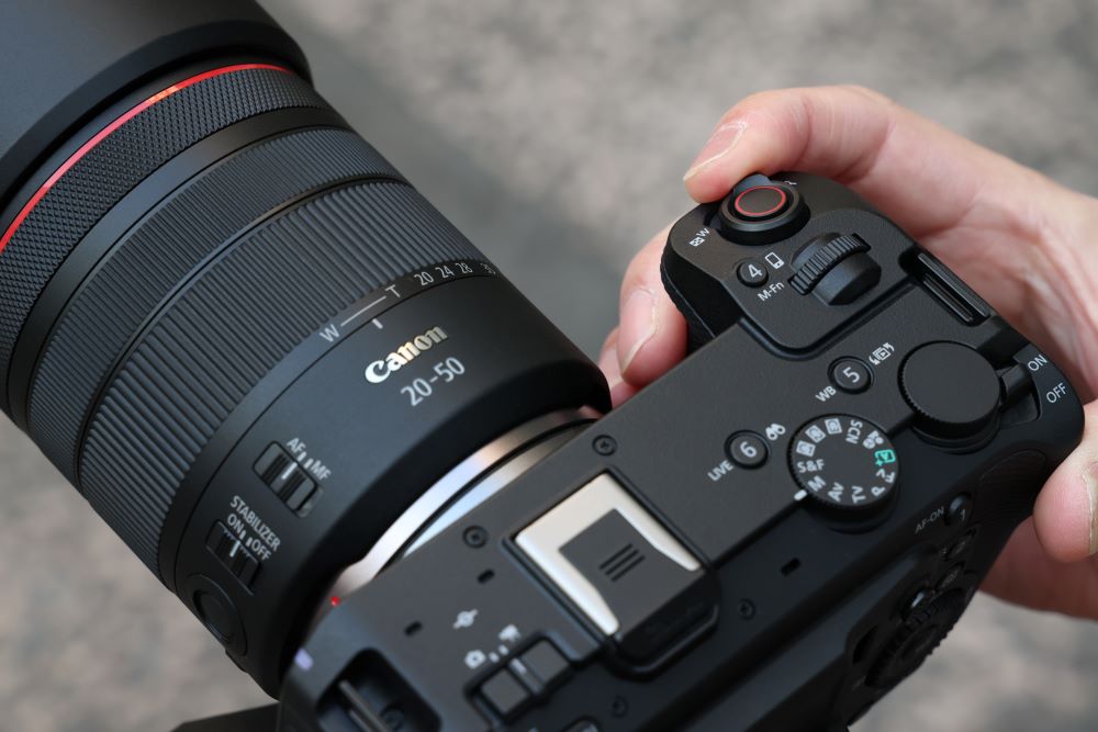 RF20-50mm F4 L IS USM PZ | RF Lens