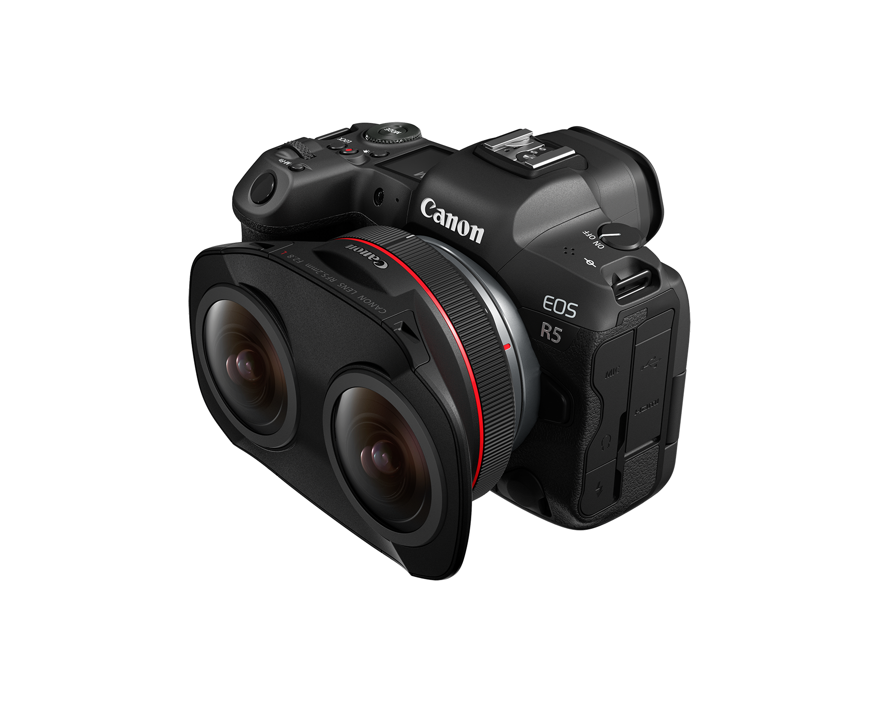 Amazon.com : Canon RF5.2mm F2.8 L Dual Fisheye Lens – 3D
