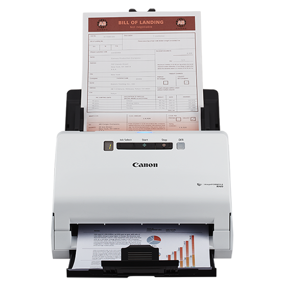 Canon imageFORMULA R40 Personal and Workgroup Scanner